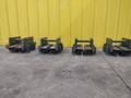 (4) 4 TON HILLMAN MODEL #B1-4  ROLLER TYPE MACHINERY MOVING SKATES: STOCK #22989