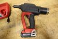 Milwaukee M18 FUEL 1/4" Blind Rivet Tool Kit w/ ONE-KEY &amp; M12 Charger- Auction Item