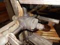 USED TISHKEN 350 LB. MANUAL UNCOILER MODEL LR6, Stock# 10886