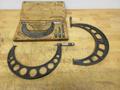 Micrometers | (1) Scherr Tumico 2 - 6" Blade Mic, (1) Brown &amp; Sharpe 8 - 9" Mic, (1) Lufkin 9 - 10" Mic- Auction Item