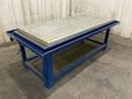36" X 75" T-SLOT STEEL TABLE: STOCK #81278