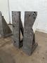 8&quot; WIDE X 36&quot; TALL X 20&quot; DEEP ANGLE PLATES. STOCK # 1119424