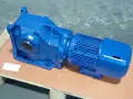 SEW EURODRIVE 1.5HP GEAR MOTOR  -  KA77B DRN90S4/BE2HR