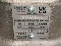 GRACO 4500PSI WORKING PRESSURE DURA-FLO DISPLACEMENT PUMP  -  24W644