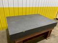 6&#039; X 4&#039; X 8.5&quot; BLACK GRANITE PRECISION LAYOUT SURFACE PLATE WITH STAND: STOCK 16236