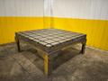 6&#039; X 6&#039; STEEL SLOTTED WORK LAYOUT TABLE WITH DIRECTIONAL T SLOTS: YOBRO #24457