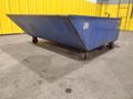 2000 LBS VESTIL MODEL HOP-LP HOPPER ROLLING DUMP CART W/ FORK POCKETS: STOCK #19444