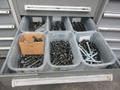 9 Drawer Heavy Duty Cabinet with Fasteners, Nuts, Bolts, Washers- Auction Item