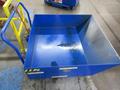 Steel Low Profile Parts Hopper 1/2 Cubic Yd. 2000 Lb. Capacity- Auction Item