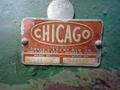 CHICAGO, DRIES &amp; KRUMP MFG. CO. 96" SHEET METAL BRAKE   -  L37