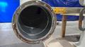 THE OAKLEY CO H-5 EDGE SANDER WITH DUST COLLECTION DUCTS USED