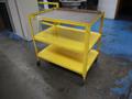 Rolling Metal Shop Cart, 3 Shelf- Auction Item