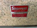 24"X 36" STARRETT CRYSTAL PINK GRANITE SURFACE PLATE: STOCK #81247