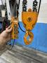3 TON HARRINGTON ELECTRIC CHAIN HOIST &amp; POWER TROLLEY: STOCK #81310
