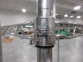 Nexel Adjustable 3 Shelf Rolling Wire Rack- Auction Item