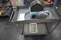 Steel Rolling Metal Shop Cart with Rotary Tumbler- Auction Item
