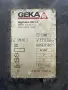 110 TON GEKA MODEL #HYD-110 HYDRUALIC IRONWORKER STOCK# 4204
