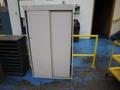 Sliding Door Adjustable Shelf Metal Cabinet- Auction Item