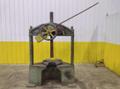 GREENERD #32 TWIN-POST MANUAL ARBOR PRESS. STOCK # 0435026