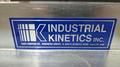 INDUSTRIAL KINETICS Dual-Lane 23.5″ Roller Conveyor 9ft Long USED