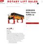 (4) 18,000 LBS ROTARY LIFT MODEL #MCH418U100 WIRELESS BATTERY VEHICLE COLUMN JACK LIFTS: STOCK #23488