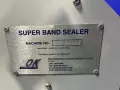 Ok International Corp 10 A At 110 V, 6”x64” Belt Super Band Sealer Packaging Machine