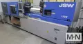 85 TON 4.8 OZ JSW MODEL J85AD-110H ELECTRIC INJECTION MOLDING MACHINE MFG 2015 WITH LOW HOURS