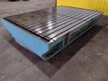 90&#039;&#039; X 130&#039;&#039; T SLOTTED LAYOUT TABLE / FLOOR PLATE: STOCK 17536