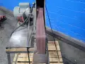 OLYMPIC FOUNDRY CO. 4" X 2" BELT GRINDER  -  SQUARE WHEEL