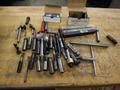 Lathe Tooling, Assorted, Collet Holders, Bar Puller Parts, Chuck Key, Boring Bar and More- Auction Item