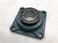 (4) 2-3/16&quot; DODGE 4 BOLT FLANGE BALL BEARING WITH COLLAR LOCKING: STOCK 18532