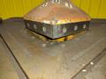 9&quot; x 9&quot; x 3/16&quot; COMACA HYDRAULIC PUNCH &amp; CORNER NOTCHER: STOCK #11842