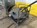 3&quot; BCP MODEL #A4-7620 3-WHEEL COIL BAR PASS -THROUGH BLAST MACHINE, RECLAIM &amp; DUST COLLECTOR: STOCK #20000