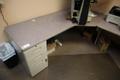 Corner Desk - 2 Piece - NO CONTENTS- Auction Item