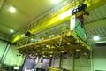 Fimec crane with magnetic plate hoist - 15 ton x 12 500 mm