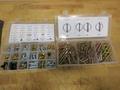 Assorted Hardware Sets, Cotter Pins, Brake Fittings, Lynch Pins, Battery Hydrometer, On/Off Switches- Auction Item