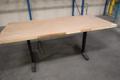 Wood Top Electronic Adjustable Height Table - Portable on Casters- Auction Item