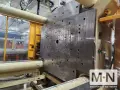 1100 TON 210 OZ HUSKY MODEL H1000RS135-115 INJECTION MOLDING MACHINE MFG 2005