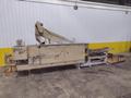 17 CUBIC FT ALMCO MODEL #V-16TF TUB TYPE VIBRATORY FINISHER W/ CONVEYOR LOAD &amp; SHAKER TABLE: YOBRO #25321
