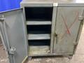 STRONG HOLD 28” X 36” / 3 SHELVES FOREMANS CABINET DESK