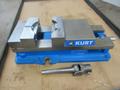 Kurt D688 6&quot; Machine Vise with Handle and Steel Soft Jaws- Auction Item