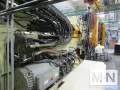 825 TON 132 OZ  HUSKY MODEL GL750GENRS120/100 INJECTION MOLDING MACHINE  MFG 1999