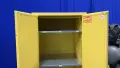 A &amp; A SHEET METAL PRODUCTS 120 GAL / 4 SHELVES FLAMMABLE STORAGE CABINET   -  P1120