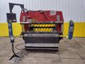 50 TON x 6' AMADA MODEL #RG50 HYDRAULIC PRESS BRAKE NC9-EX CONTROL, 1987: STOCK #19273