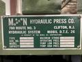 M&amp;N Model 7E100 100 Ton 4 Post Hobbing Press