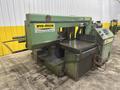 16" x 16" HYD-MECH MODEL #M-16A FULLY AUTOMATIC HORIZONTAL BANDSAW WITH POWER MITRE SWIVEL: STOCK #23105