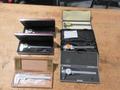 Dial and Vernier 0-6" Calipers, Metric and Standard, Various Brands, (3) Starrett, (2) Mitutoyo, (1) Etalon- Auction Item