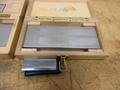 Precision Gage &amp; Tool (2 pcs) Fineness of Grind Gauge with Scrapers, For Checking Particles in Grinding Coolant- Auction Item