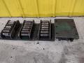 (4) 15 TON HILLMAN ROLLER TYPE MODEL #15-0T NARROW MACHINE SKATES: STOCK # 23003