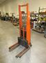 Economy CWF-56-26 Electric Straddle Pallet Stacker- Auction Item